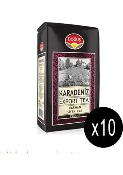Doğuş Karadeniz Export Siyah Çay 5 kg (10x500 gr) - Kaliteli ve Aromatik Çay Seçeneği