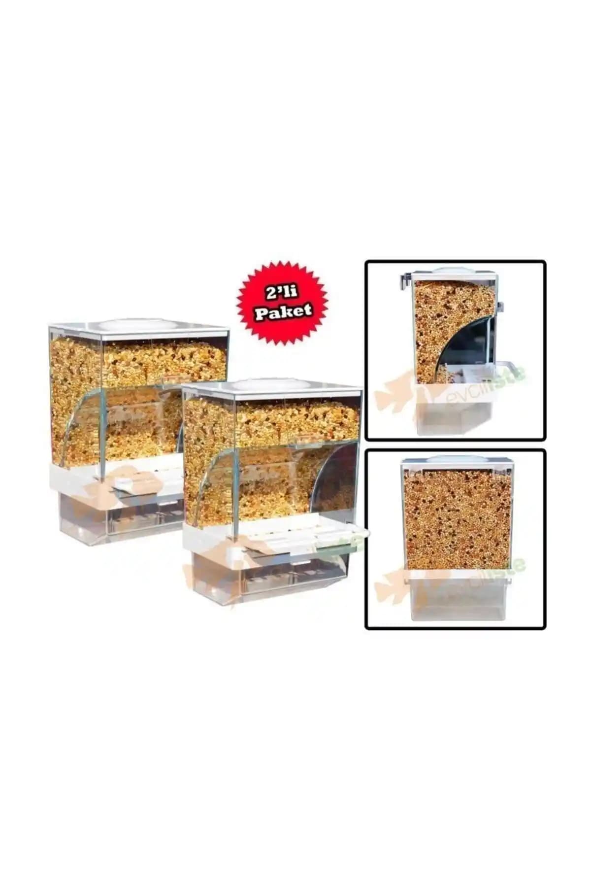 Garden Mix Akıllı Yemlik: Türkiye üretimi, geniş kapasiteli kuş yemliği seti