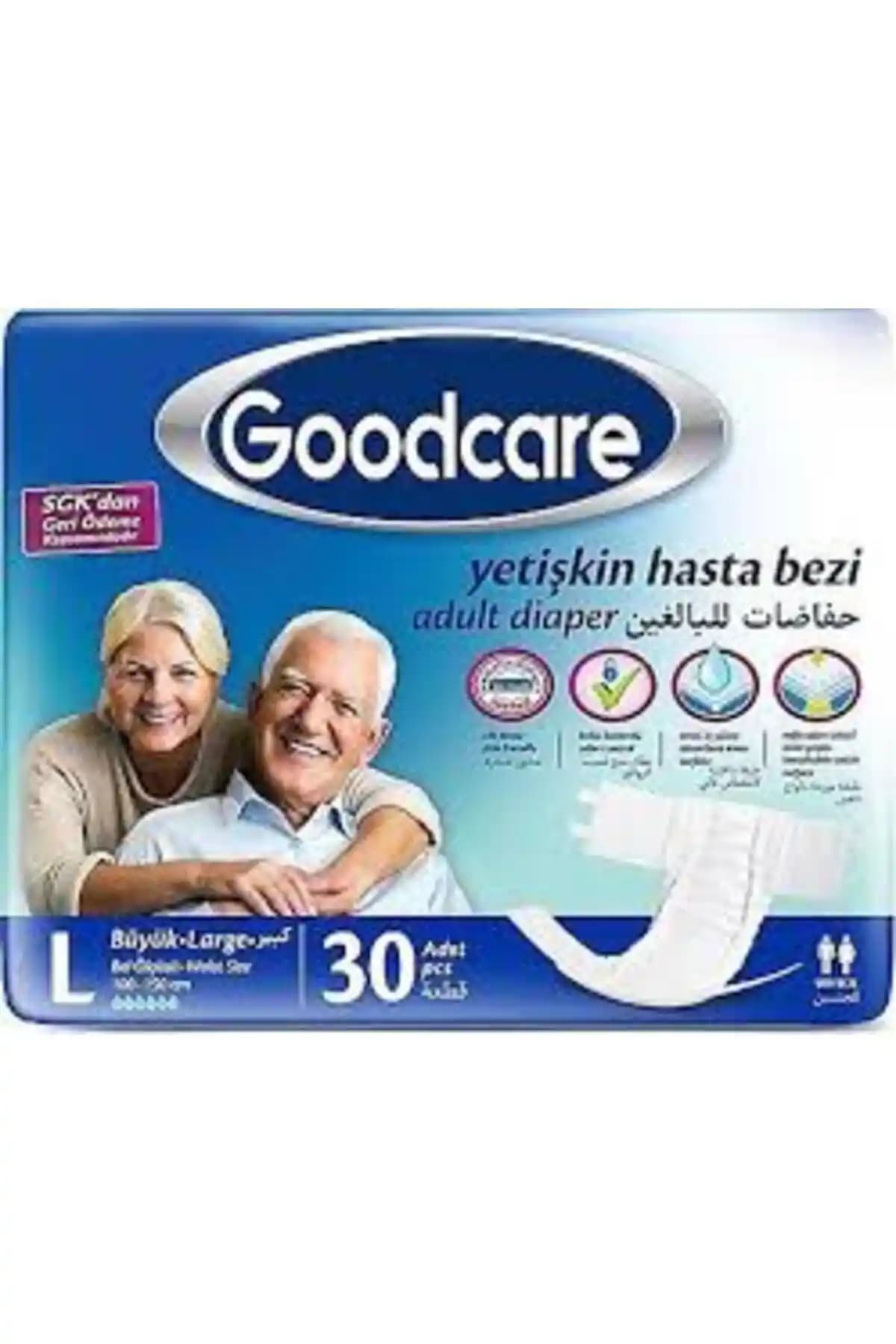 Good Care Belbandlı (L) 30 Adet: Bel Bölgesine Konfor ve Sızdırmazlık Sağlayan Koruma