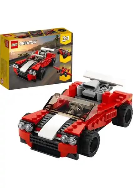 LEGO Creator 31100 3'ü 1 Arada Spor Araba Seti: Yaratıcılık ve Gelişim İçin İdeal