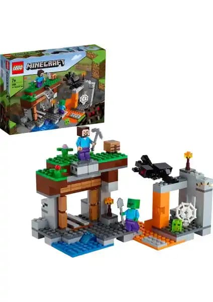 LEGO Minecraft Terk Edilmiş Maden 21166: Yaratıcı ve Eğitici Macera Seti