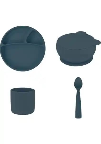 OiOi 4 Parça Bebek Beslenme Seti: Sağlıklı ve Fonksiyonel Tasarım 6 Ay Üzeri İçin