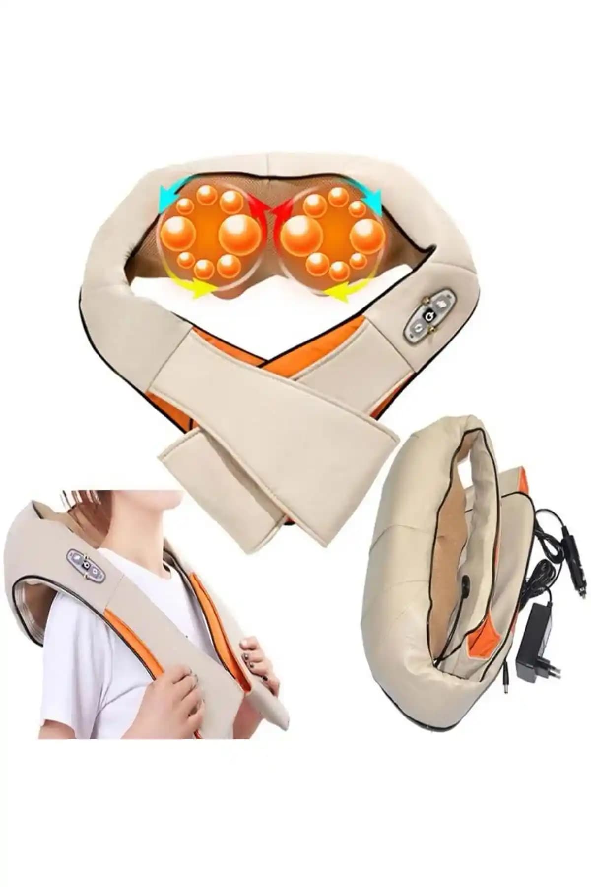 SMAYLİNG Boyun Sırt Bel Omuz Masaj Aleti ile Kas Ağrılarına Etkili Rahatlama