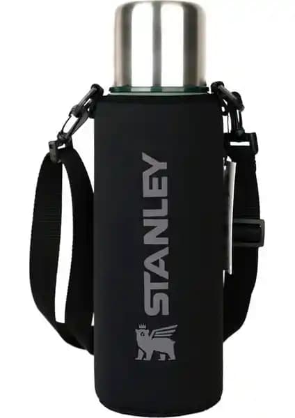 Stanley Adventure 1.0 L Termos İçin 3 mm Neopren Kılıf ve Ayarlanabilir Omuz Askısı