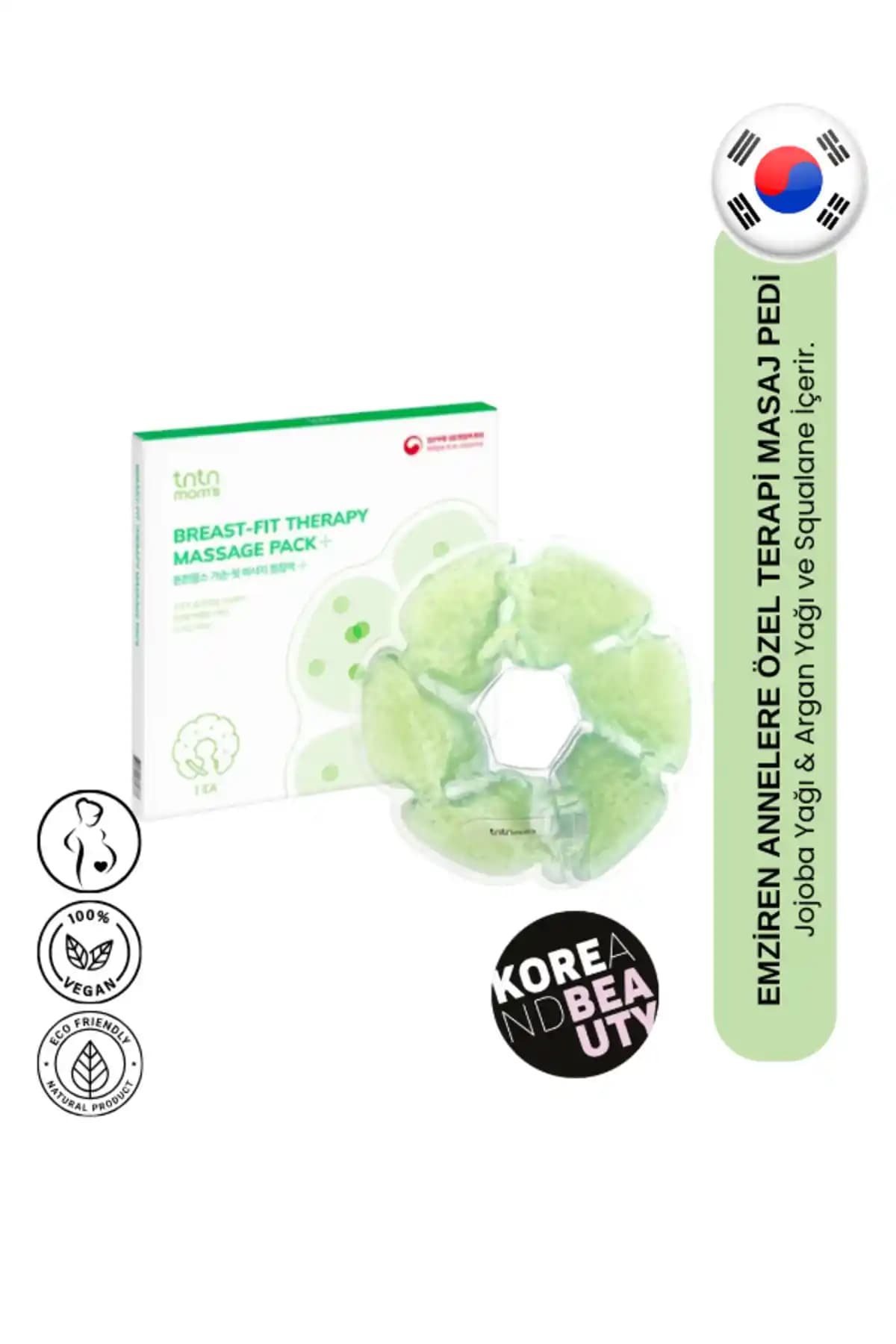 Tntnmoms Breast-fit Therapy Massage Pack: Emzirme ve Göğüs Ağrısı İçin Sıcak-Soğuk Kompres