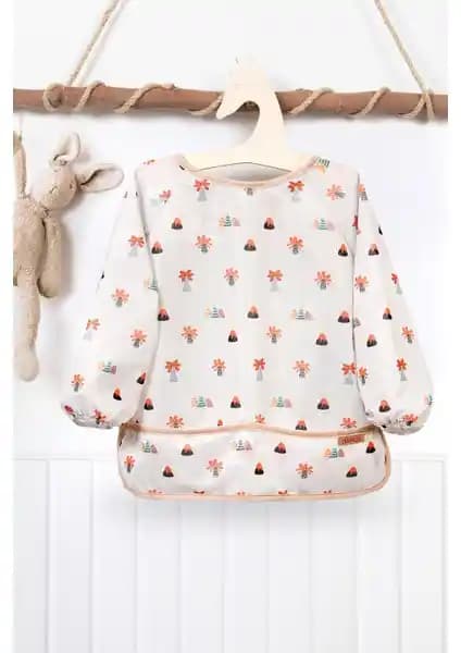 Türkiye yapımı Hamur Proof uzun kollu sıvı geçirmez önlük: 2-4 ve 4-6 yaş için tasarım