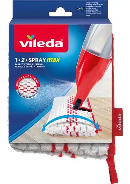 Vileda Sprey Max Yedek Mop ile Temizlikte Hız, Güvenli Yüzey Koruması ve Hijyen