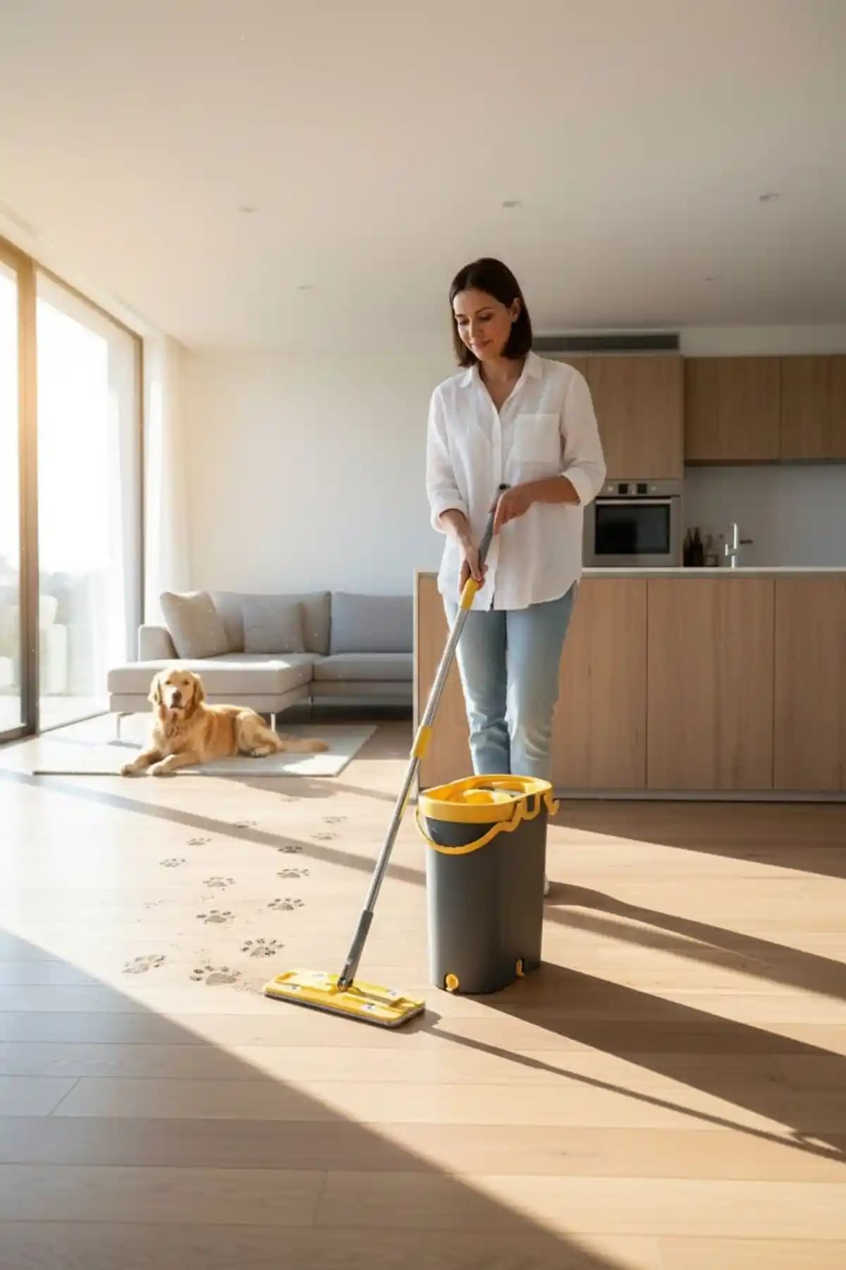 Vip Ahmet Bahar Temizlik Seti 14 Litre VP-495: Üç Bölmeli Tasarım ve Kilit Güvenliği