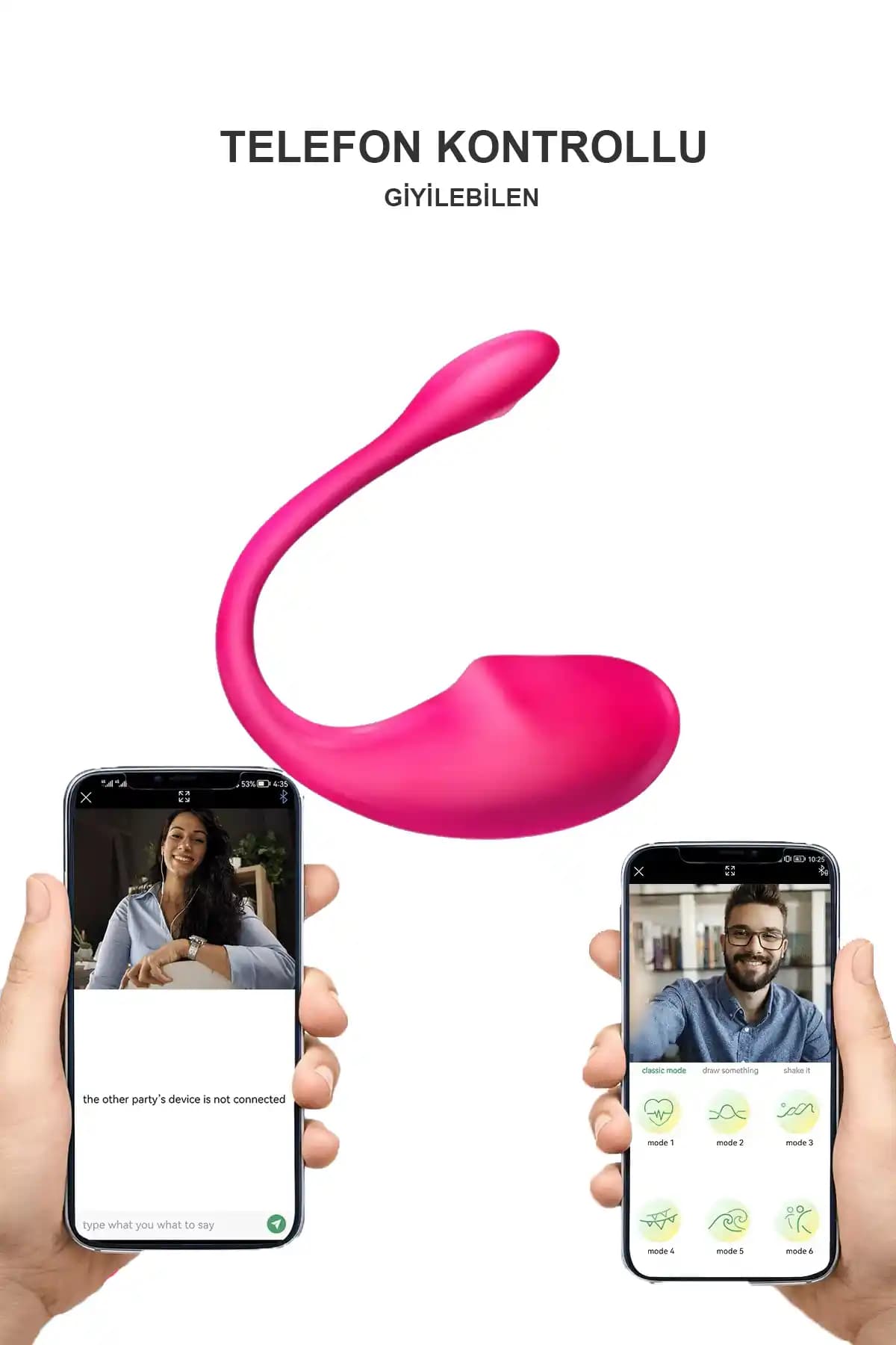 WSummıt G noktası ve klitoris uyaranı sunan giyilebilir cihaz suya dayanıklı; telefonla kontrol