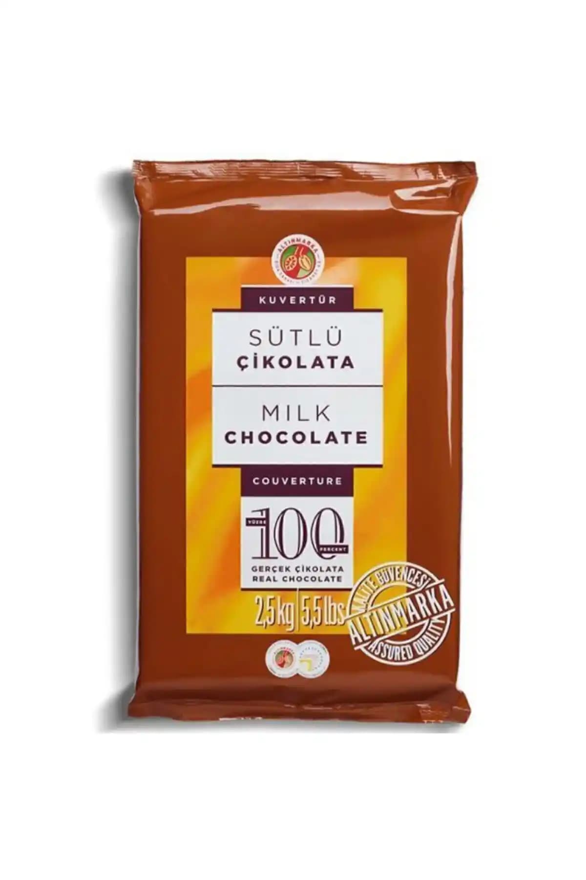 Altınmarka Alt211 Sütlü Kuvertür Çikolata: Profesyonel ve Amatör Kullanım İçin Yüksek Kaliteli Çikolata