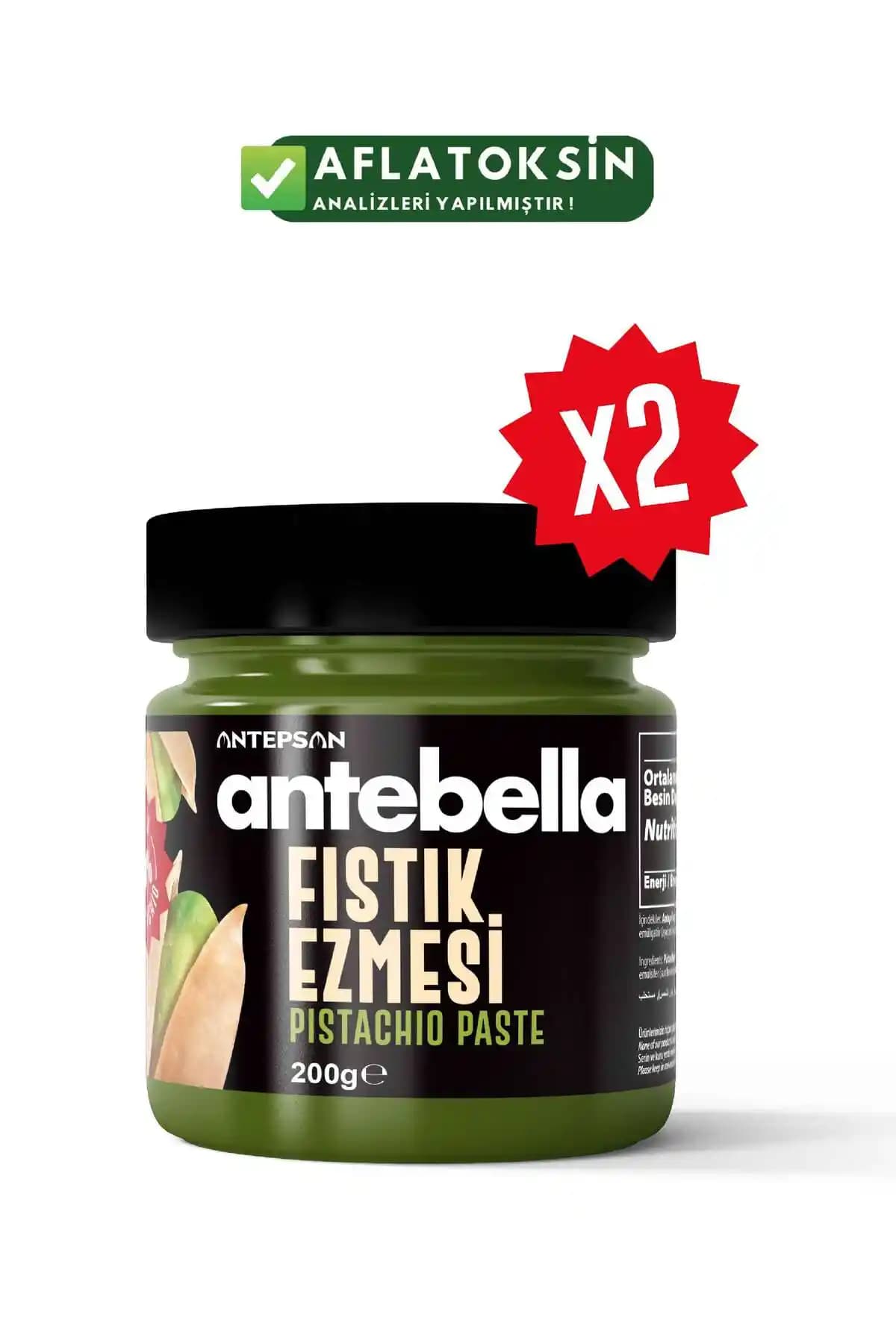 Antebella Antep Fıstık Ezmesi: Doğal ve Yüksek Kalite Antep Fıstığı Ezmesi Ürünü