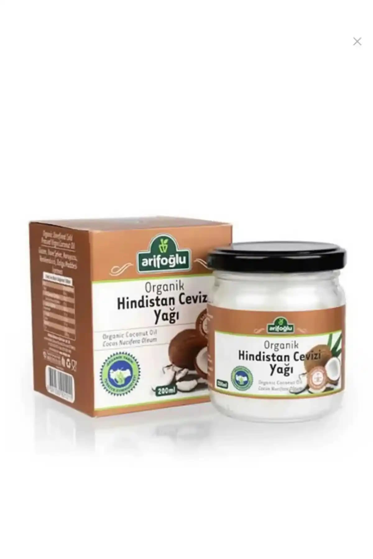 Arifoğlu Organik Hindistan Cevizi Yağı Soğuk Sıkım Doğal ve Çok Yönlü Bakım Kaynağı