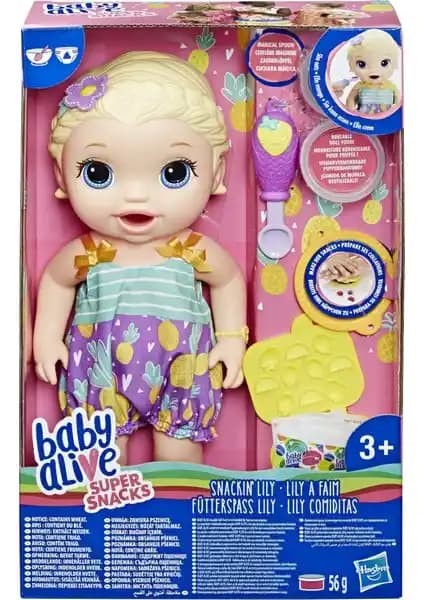 Baby Alive Lily ile Mama Eğlencesi: Çocuklar İçin Güvenli ve Eğitici Oyun Seti