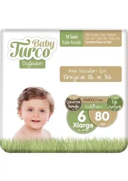 Baby Turco Doğadan ve Bonus Bebek Bezi 6 Numara Xlarge Karşılaştırması