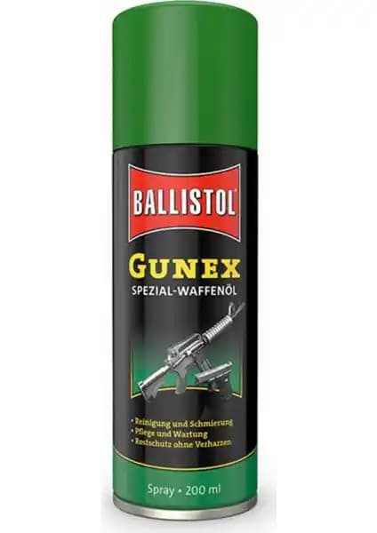 Ballistol Gunex 200 ml Sprey Silah ve Metal Parça Bakım Yağı Ürün Tanıtımı ve Kullanım Alanları