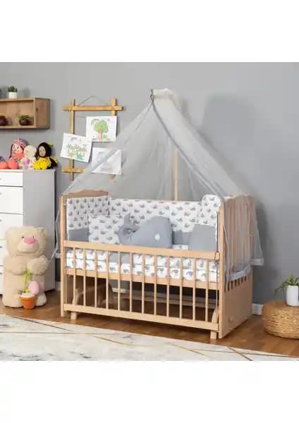 Bamgidoo Ahşap Organik Bebek Beşiği: Güvenli ve Modern Tasarım Çözümü