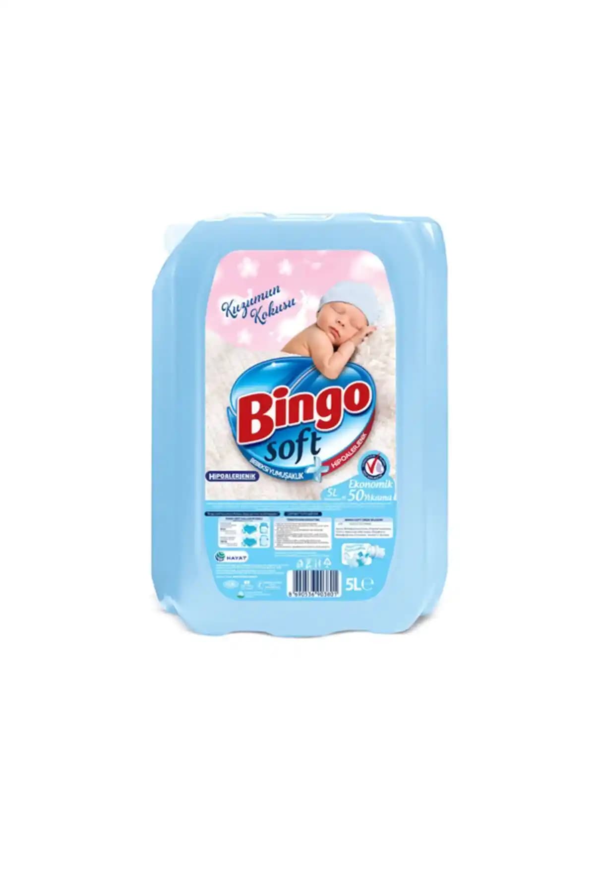 Bingo Soft Yumuşatıcı Kuzumun Kokusu 5 Lt: Etkili ve Ekonomik Çamaşır Yumuşatıcı