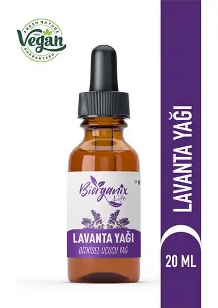 Biorganix Life Lavanta Yağı 20 ml Doğal ve Organik Rahatlatıcı Yağ