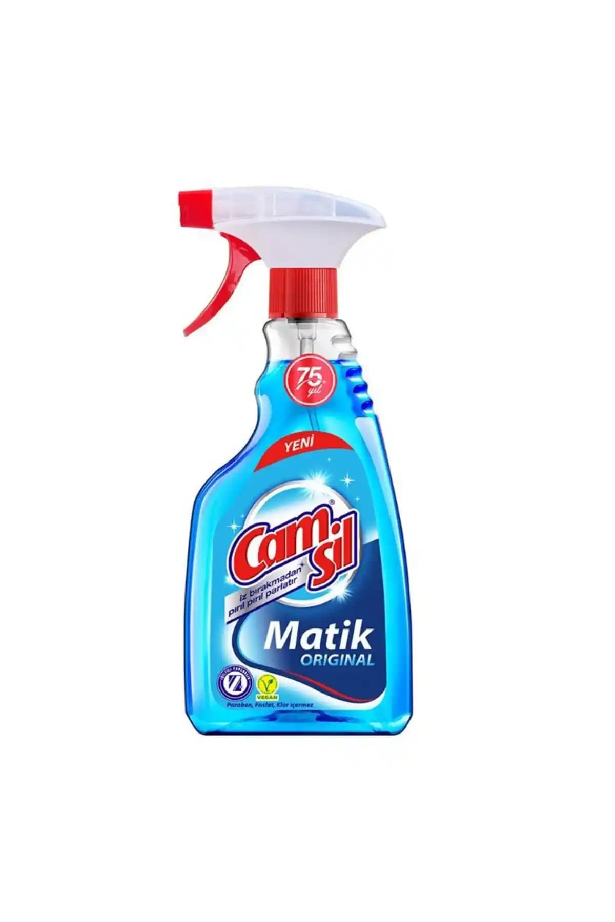 Camsil Matik 500 ml Cam ve Yüzey Temizliği İçin Etkili ve Pratik Çözüm