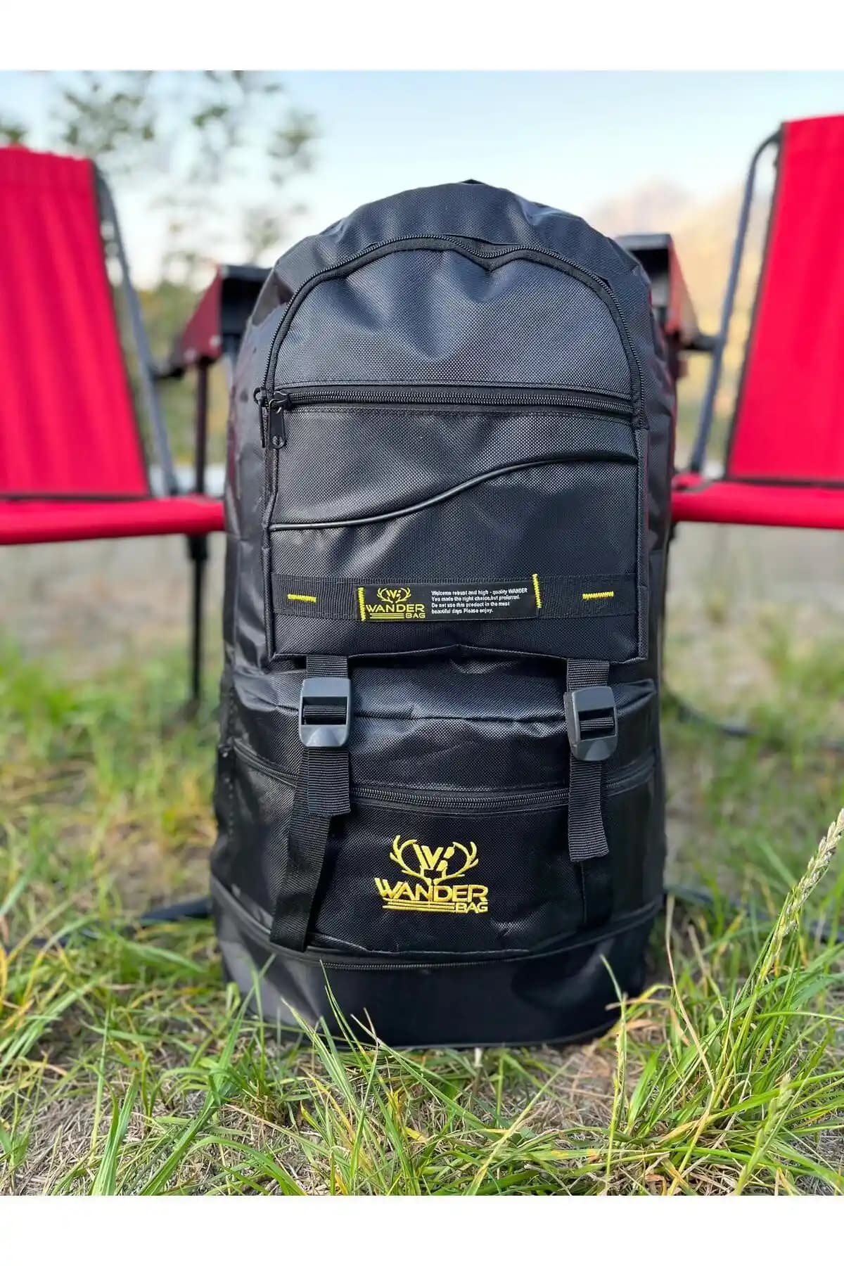 DİNGABAGS Wander Körüklü Dağcı Sırt Çantası: Dayanıklı ve Su Geçirmez Doğa Aktiviteleri İçin