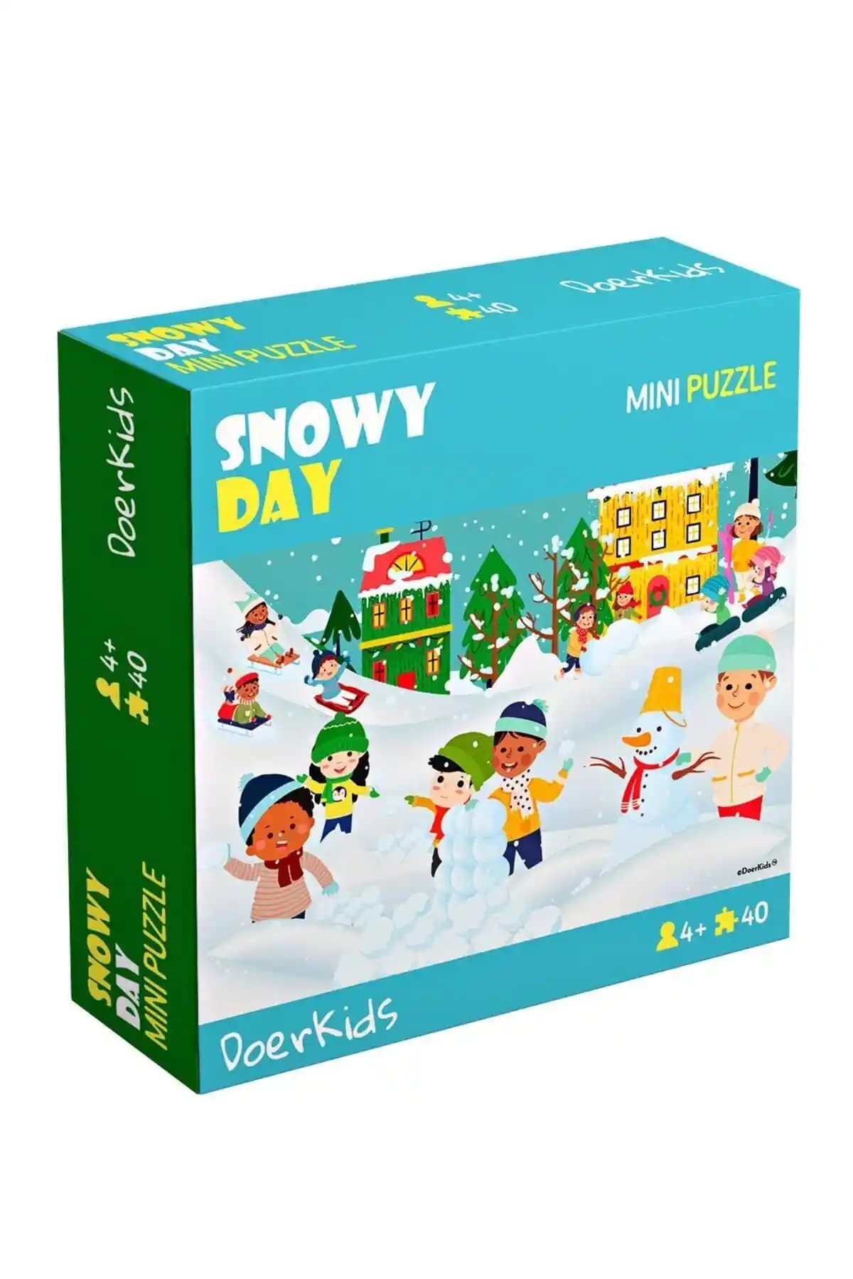 DoerKids Kar Eğlencesi Mini Puzzle Çocuklar İçin Eğitici ve Güvenli Oyun Seçeneği