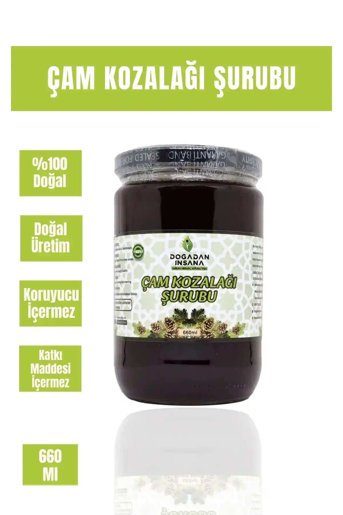 Doğadan İnsana Çam Kozalağı Şurubu: Doğal ve Güçlendirici Bir Sağlık Kaynağı