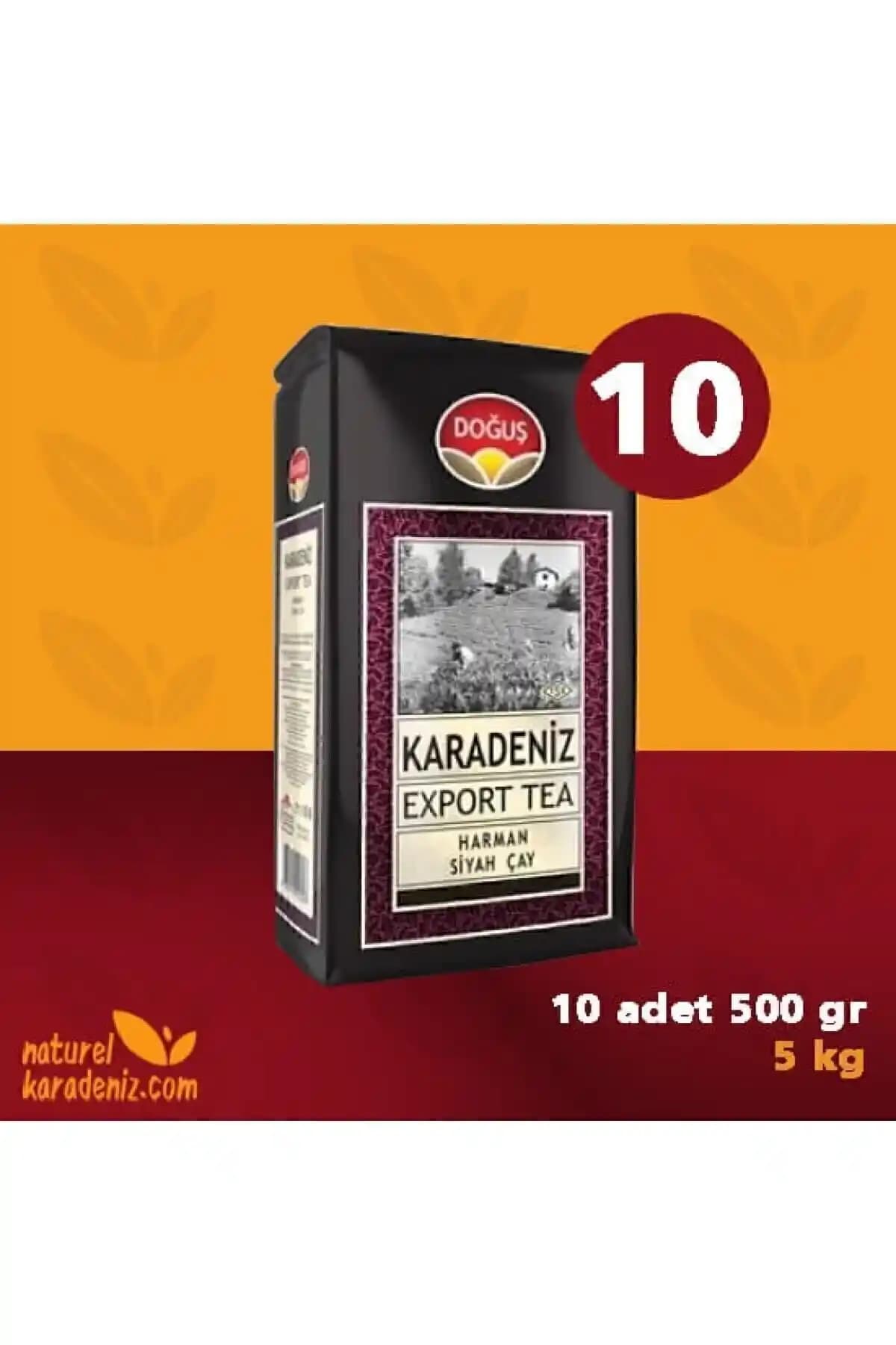 Doğuş Çay Karadeniz Organik Siyah Çay 5kg Büyük Paket Kurumsal ve Sağlıklı Kullanım İçin