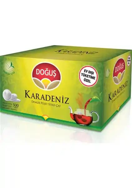 Doğuş Demlik Poşet Karadeniz Çayı: Aromalı ve Kaliteli Demleme Çayı Ürünü