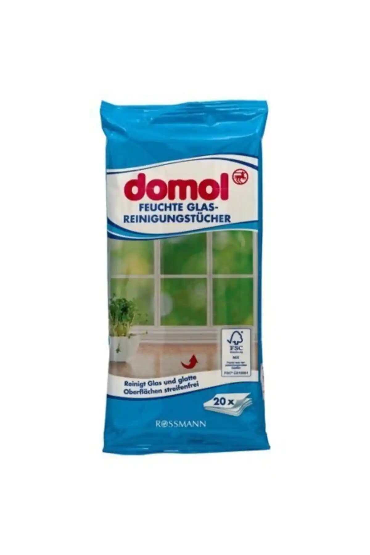 Domol Islak Temizlik Bezi: Cam ve Parlak Yüzeyler İçin Güvenilir Temizlik Çözümü