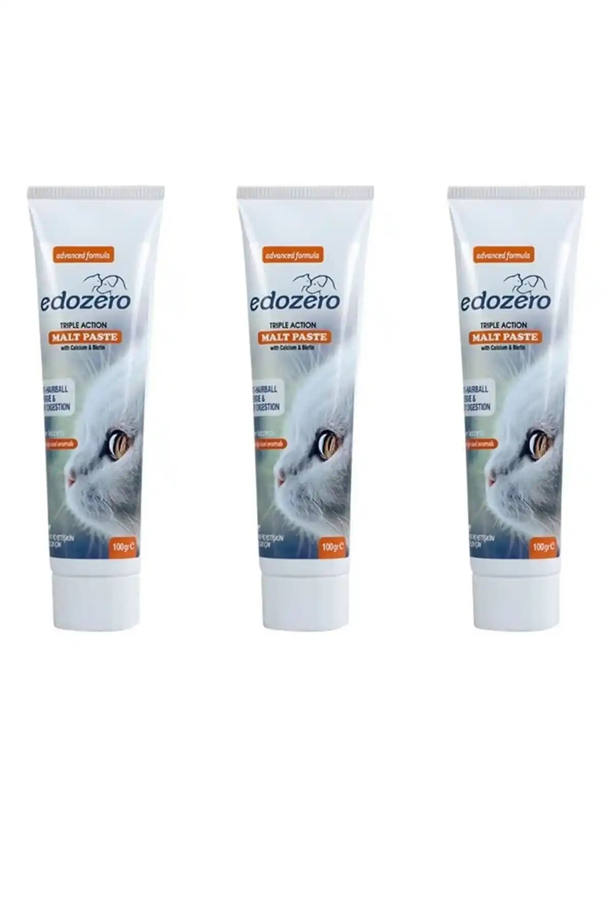 Edozero Kedi Maltı Yavru ve Yetişkin Kediler İçin Tüy Yumağı ve Sindirim Destekli