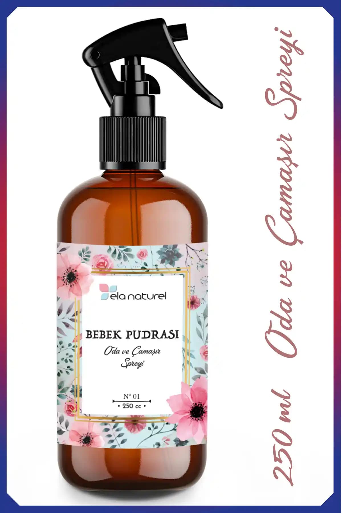 Ela Naturel Bebek Pudrası Sprey ile Doğal ve Kalıcı Ferahlatıcı Koku Sağlama