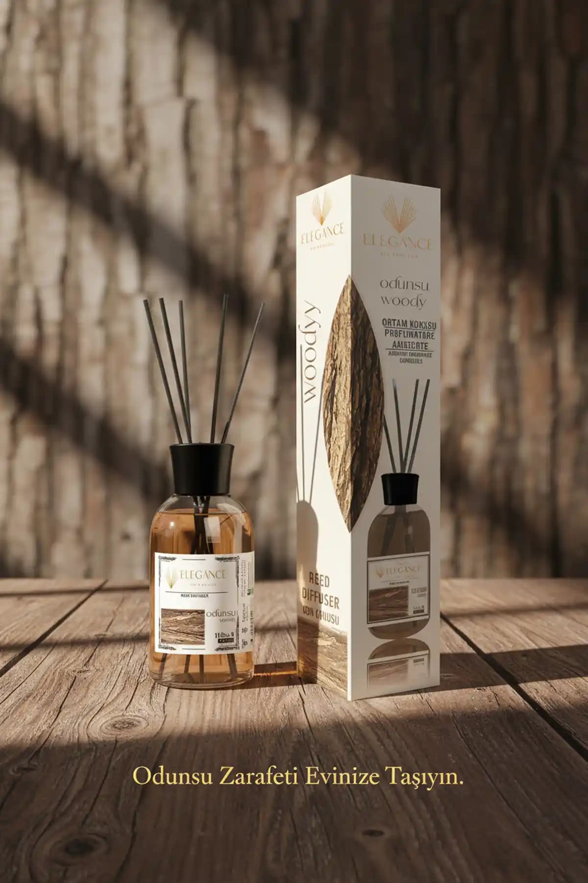 Elegance VIP Odunsu Reed Diffuser Bambu Çubuklu Doğal Oda Kokusu Ürün İncelemesi
