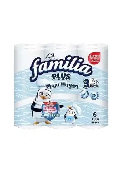 Familia Kağıt Havlu 6'lı Plus Maxi Hijyen: Pratik ve Güvenilir Temizlik Çözümü