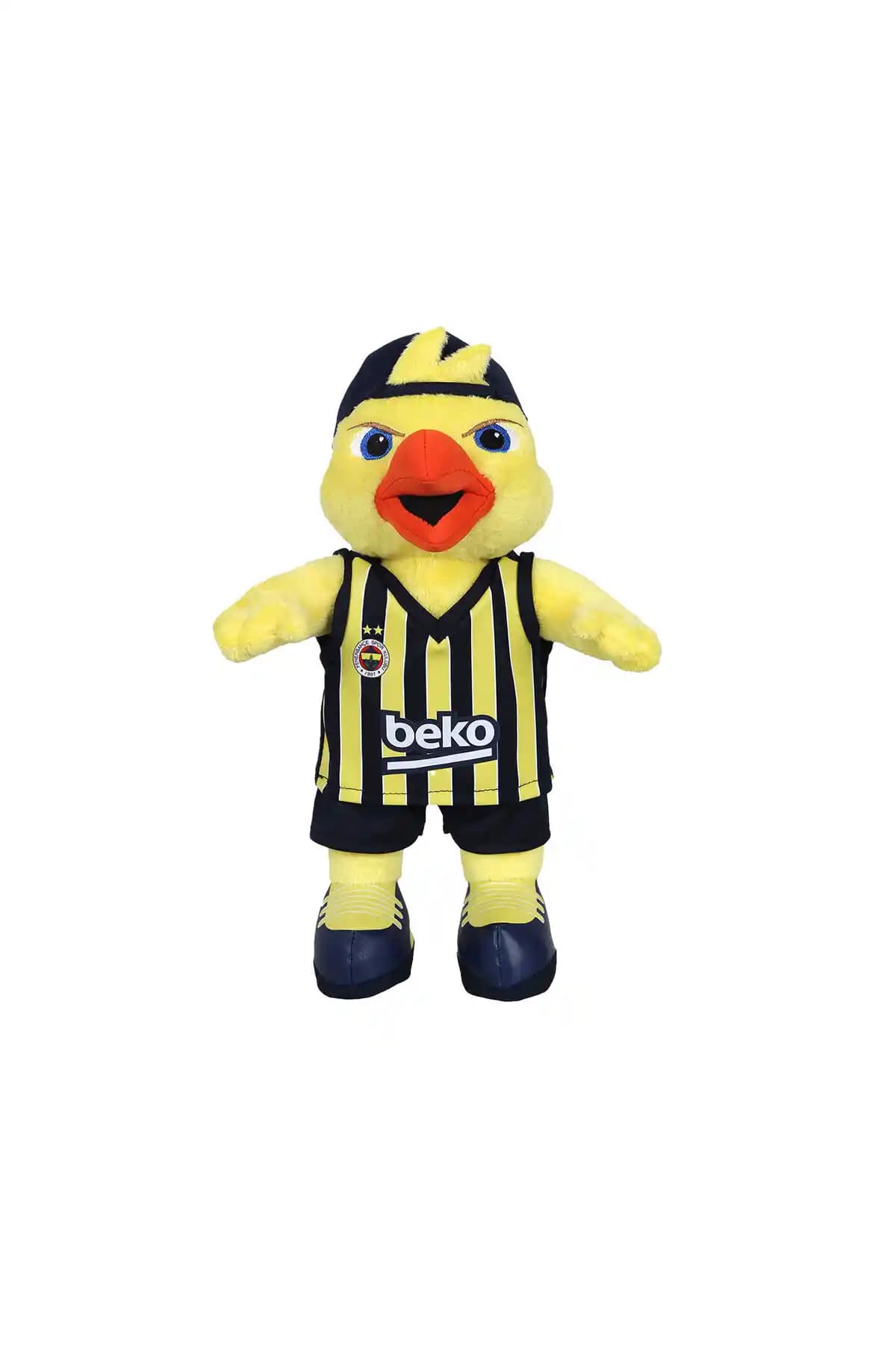 Fenerbahçe Sarı Maskot 30cm Peluş Oyuncak Spor ve Koleksiyon Severler İçin Uygun