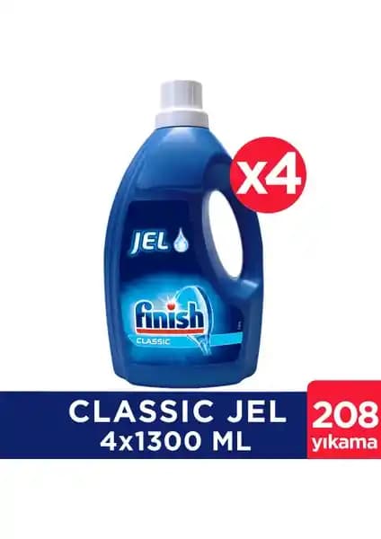 Finish Classic Jel 4x1300 ml Bulaşık Makinesi Deterjanı İncelemesi ve Kullanıcı Yorumları