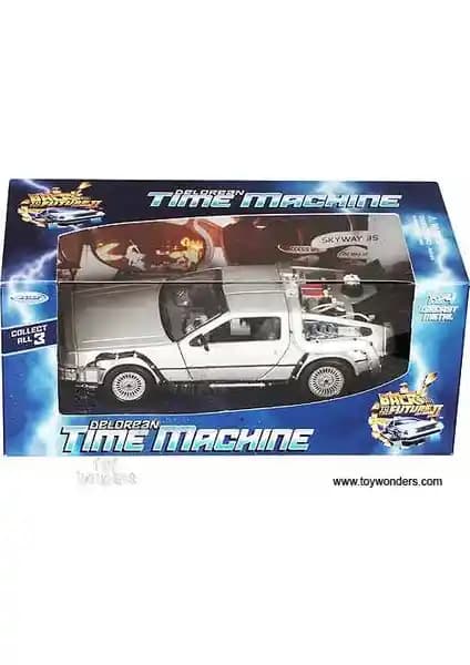 Geleceğe Dönüş Serisi 2 Metal Model Araba Detaylı Koleksiyon ve Oyun Aracı