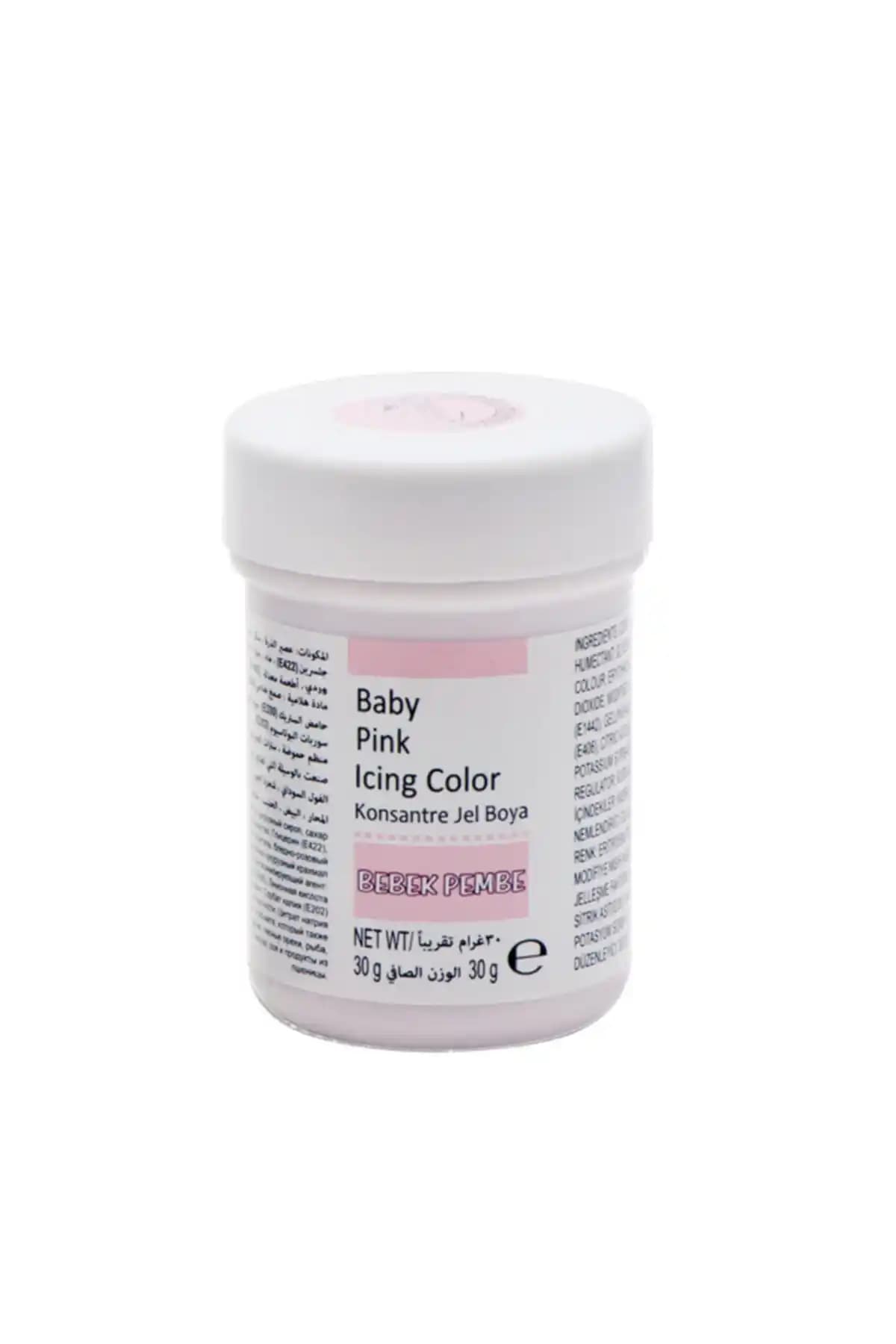 Genel Markalar Gıda Boyası Jel Beb Pembe 30 gr - Güvenilir ve Renkli Tatlı Süsleme Malzemesi