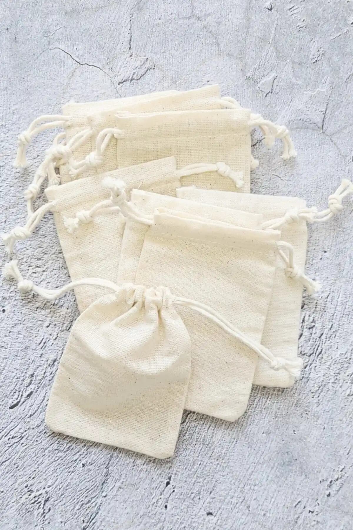 Göcen Ambalaj Çanta 15x20 cm Çok Amaçlı Bez Kese Dayanıklı ve Pratik Kullanım İçin Uygun