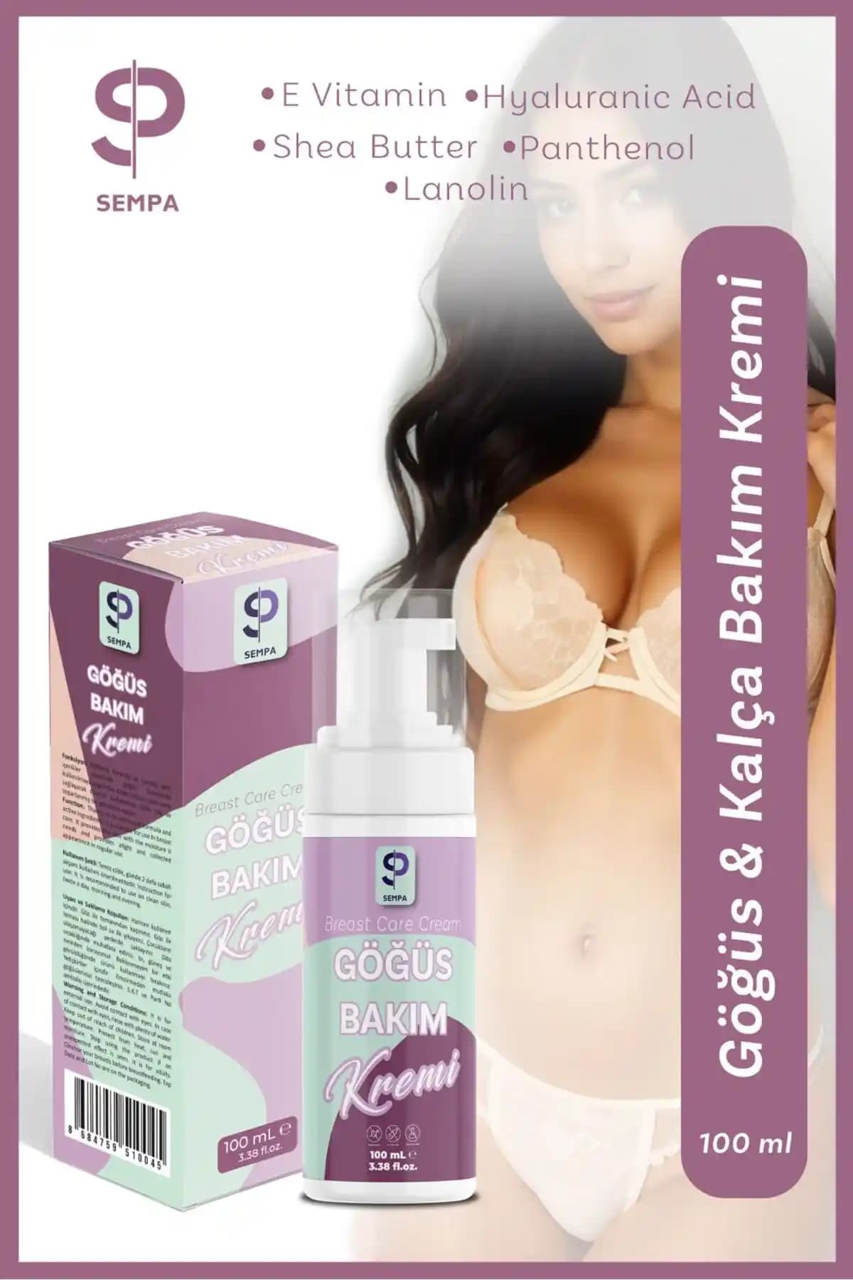 Göğüs ve Kalça Sıkılaştırıcı Krem: Doğal ve Etkili Cilt Bakım Çözümü