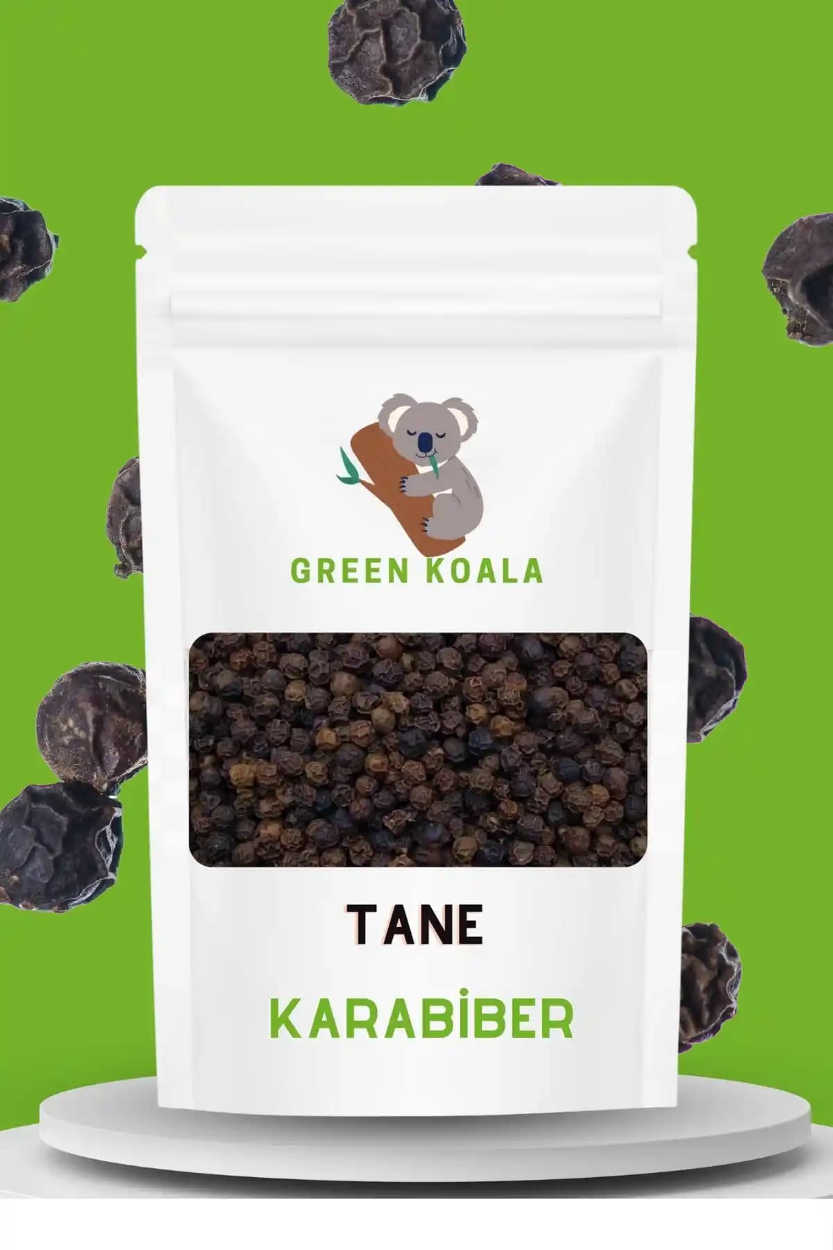 Green Koala Tane Karabiber 100 gr Doğal ve Taze Baharat ile Yemeklere Lezzet Katın