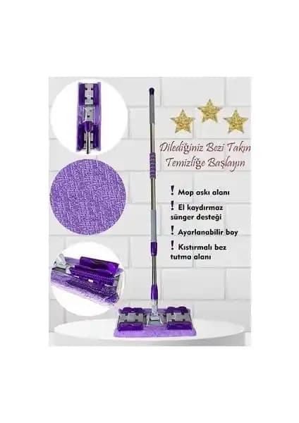 Hansel Teleskopik Saplı Mop ile Çok Yönlü ve Ergonomik Temizlik Çözümü