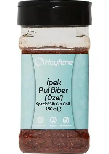 Hayfene İpek Pul Biber Özel 150g: İnce Yapısı ve Orta Seviyedeki Acılığıyla Lezzetli Baharat