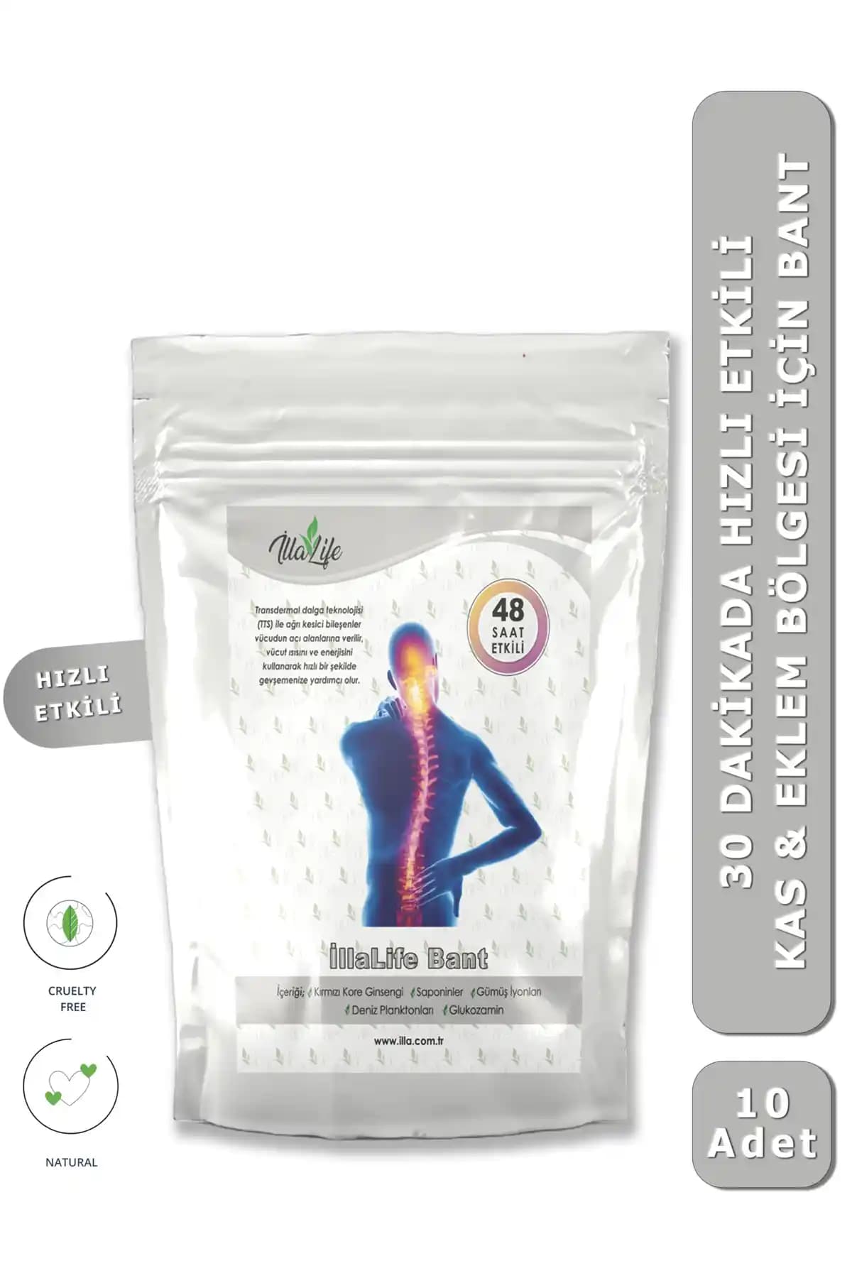 İlla Life Hızlı Etkili Büyük Boy Kas ve Eklem Ağrısı Bantları Detaylı İnceleme ve Kullanım Rehberi