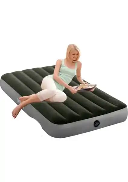 Intex Tek Kişilik Şişme Yatak: Pratik ve Dayanıklı Kamp ve Ev Kullanımı İçin