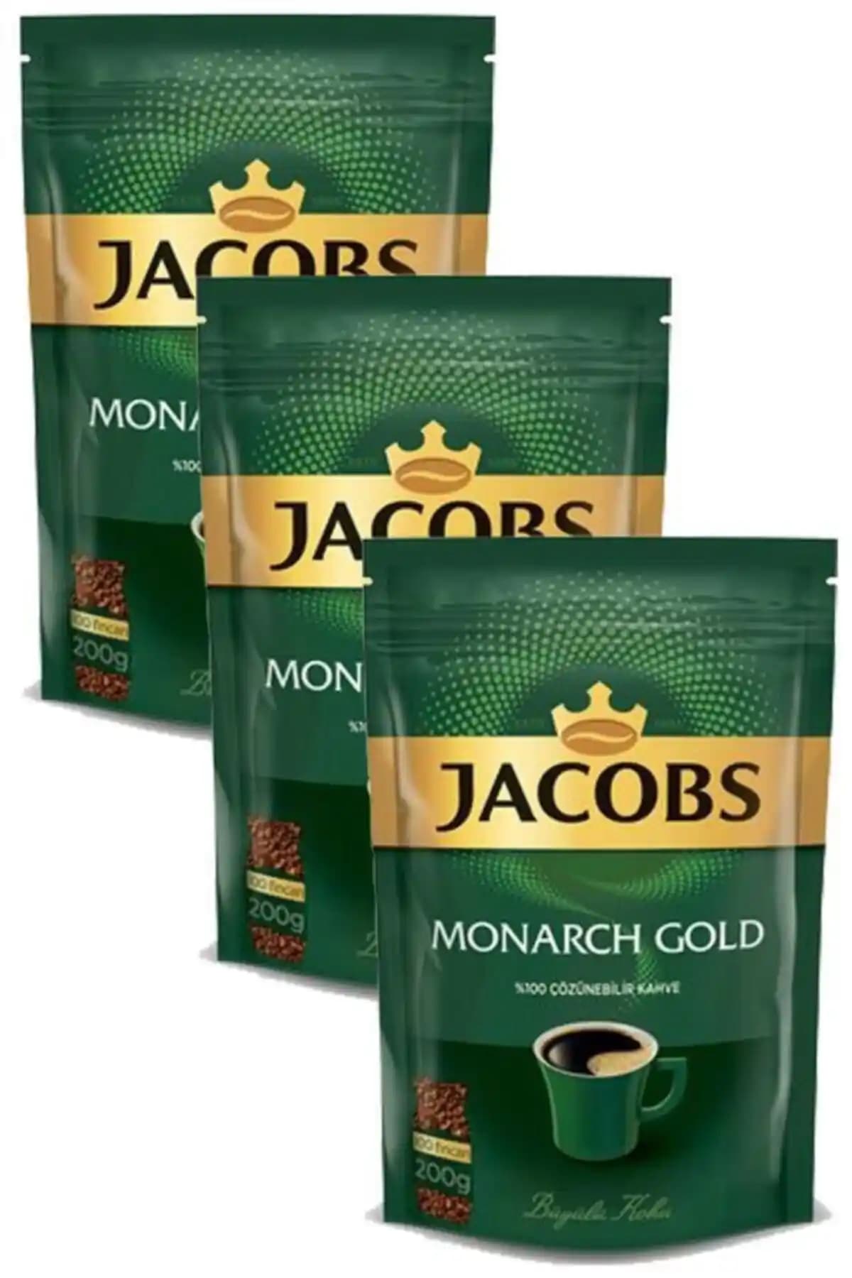Jacobs Monarch Gold Kahve 600 Gr Eko Paket Hafif ve Aromatik Kahve Deneyimi
