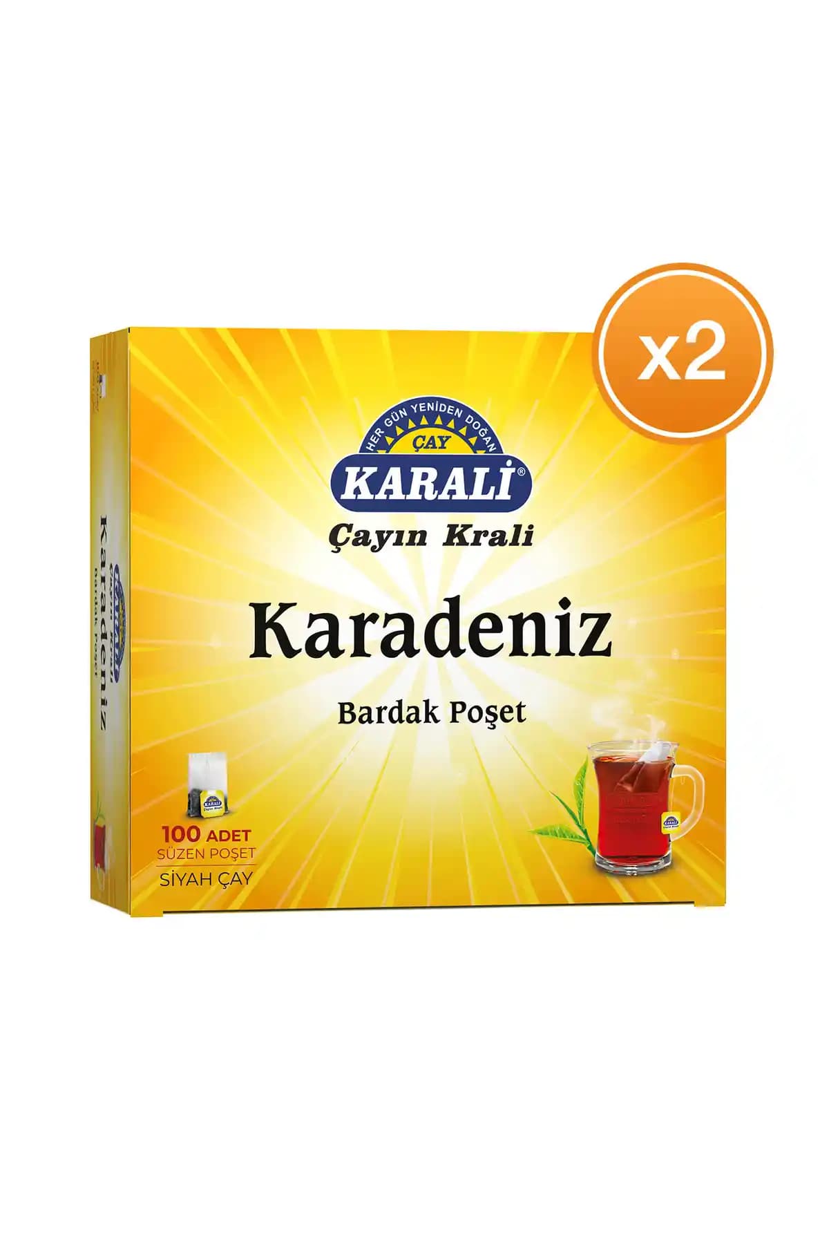 Karali Karadeniz Bardak Poşetleri 2 Gr 100 Lü Paketle Pratik ve Hijyenik Kullanım