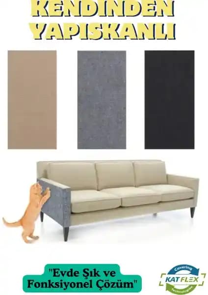Kedi Tırmalama Koruyucu Halı: Koltuk Kenarlarını Koruyan Pratik Çözüm