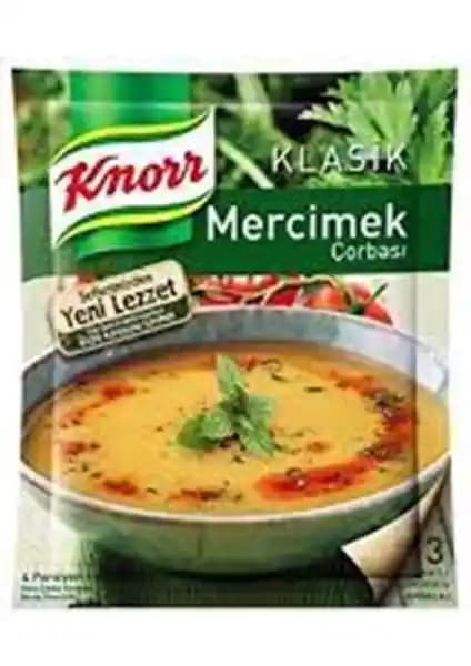 Knorr Mercimek Çorbası 65 gr Pratik ve Lezzetli Hızlı Hazırlanan Türk Mutfağı Çorbası