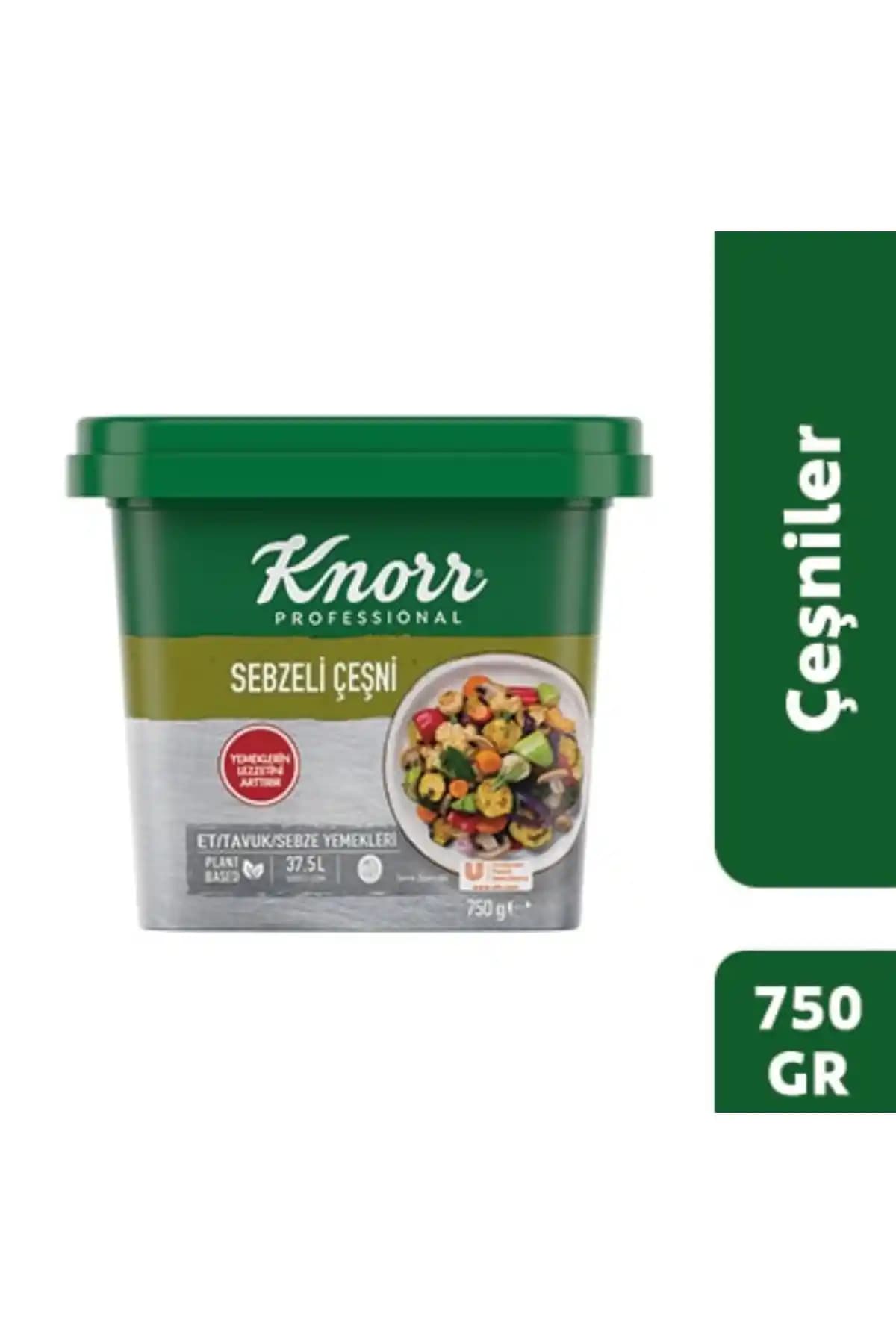 Knorr Sebzeli Çeşni 750 Gr Ürünün İçeriği Kullanım Prensipleri ve Mutfak Avantajları