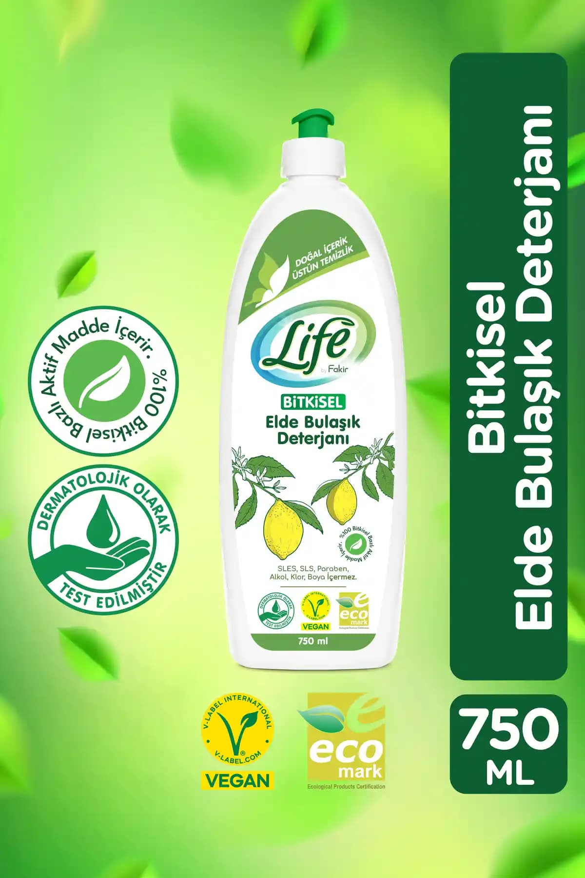 Life By Fakir Bitkisel Elde Bulaşık Deterjanı: Doğal ve Çevre Dostu Temizlik Çözümü